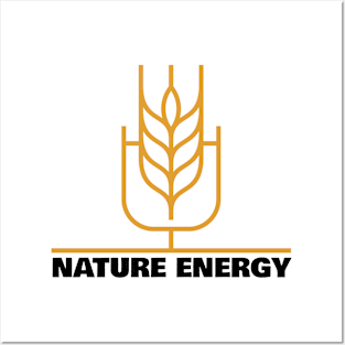 Nature Energy symbol design Posters and Art